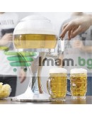 Голям алкохолен диспенсър с охладител 3.5 литра